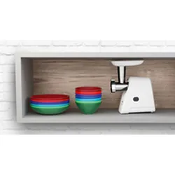 BOSCH Zerkleinerer Fleischwolf MFW2515W Weiß 4242005135653