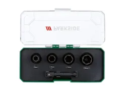 PARKSIDE® Hand-Schlagschraubendreher-Aufsätze Spiral-Profil-Steckschlüssel 4052916347706