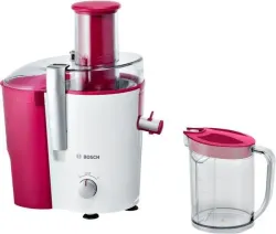 BOSCH Entsafter VitaJuice MES25C0 Weiß/Cherry Cassis 4242002812090