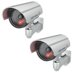 BASI Überwachungskamera Attrappe Dummy Kamera 4026434451146