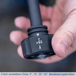 Akku Hochdruckreiniger C-HPG35X Scheppach verstellbare Düse 35918 10791