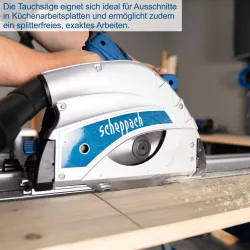 Tauchsäge PL55 SE Scheppach 4046664217916
