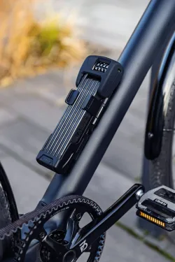 ABUS Faltschloss BORDO 6200K/90 SH BK 6775 2134