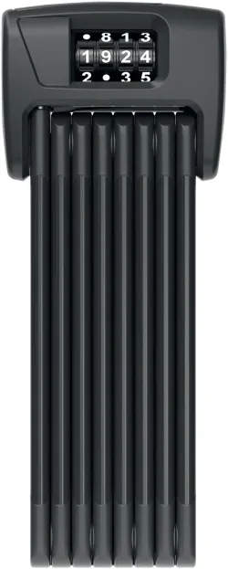 ABUS Faltschloss BORDO 6200K/90 SH BK 4003318999260