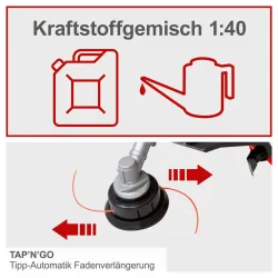 4in1 Multigartengerät MFH5300-4BP scheppach 4046664109938
