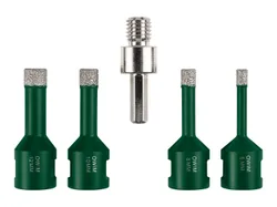 PARKSIDE® Diamant-Fliesenbohrer M14 / Diamant-Fliesenbohrer M5 / Diamant-Sechskant 32272 9732