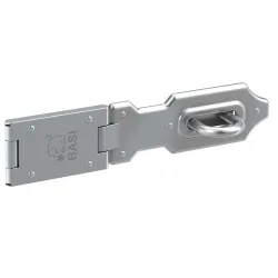 Sicherheitsüberfalle 160 mm 1 Gelenk glanzverzinkt 4026434004069