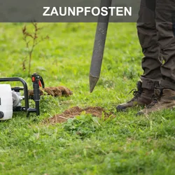 Benzin Erdbohrer BAG2000-BE Scheppach Black 4046664280491