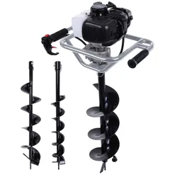 Benzin Erdbohrer BAG2000-BE Scheppach Black 4046664280491