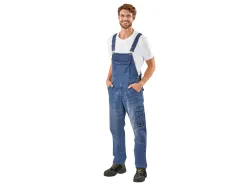 PARKSIDE® Herren Latzhose im Workwear-Style blau, braun 15045 3864