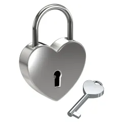 Liebesschloss Herz Silber 4026434101164