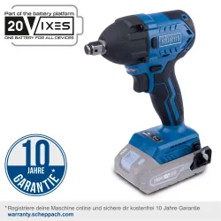 Akku-Schlagschrauber BC-IW350-X Scheppach Brushless 3784 884