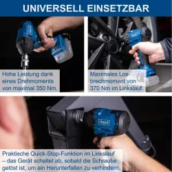 Akku-Schlagschrauber BC-IW350-X Scheppach Brushless 3783 884