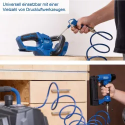 Kompressor HC24V scheppach ölfrei & wartungsarm 3079 726