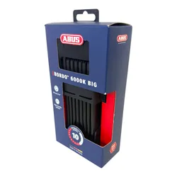 ABUS Einsteckschloss BORDO BIG 6000K/120 Faltschloss schwarz 27679 8445