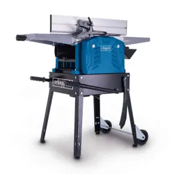 Abricht- & Dickenhobel HMS1500 Scheppach mit fahrbarem Untergestell 4046664265153