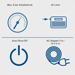 Kompressor Airforce 7 SC Scheppach 33552 10103