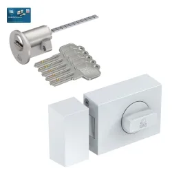 BASI Türzusatzschloss Kastenschloss Spar-Set 4026434437478