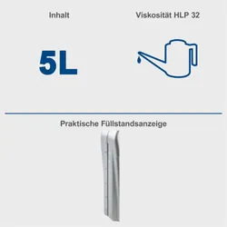 Hydrauliköl Scheppach 4014915233817