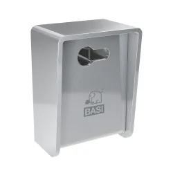 BASI Tresor Schlüsselsafe Edelstahl H13,3xB9,7xT8,0 4026434178883