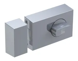 KS500-60 Kastenschloss (käntig) Silber - SS 4026434121971
