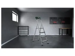 PARKSIDE® Alu-Haushaltsleiter 4-stufig 4334036077764