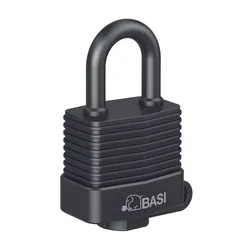 BASI Kabelbinder Stahlkette mit Outdoorschloss 4026434471106