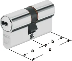 ABUS Profilzylinder ABUS XP20S Doppelzylinder Verschiedenschließend N+G 4251213861933