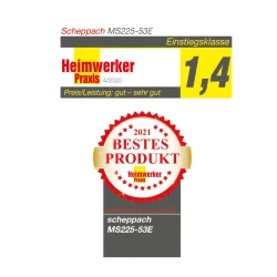 Rasenmäher MS225-53E Scheppach E-Start Radantrieb 2850 677