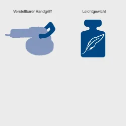Universal 3-in-1 Wand-, Boden- und Deckenbearbeitungssystem BFR1200 Scheppach 1057 285