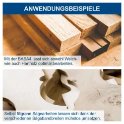 Bandsäge BASA 4 scheppach 4046664127918