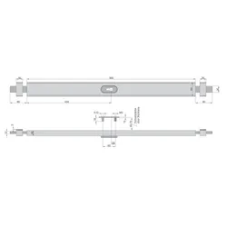 BASI Panzer-Riegelschloss PR 900 Braun 28890 8771