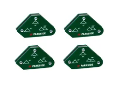 PARKSIDE® Magnethalter (Mini-Schweiß/Montage Winkel) Grün 4052916899038