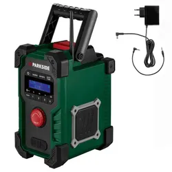 Parkside PBR 20-Li DAB Akku-Baustellenradio 4066738047379