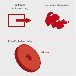 Kettenschärfer KS1200 scheppach 2119 517