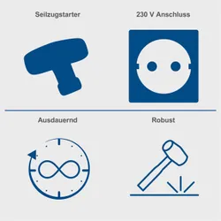 Stromgenerator SG1000 scheppach 36670 11097