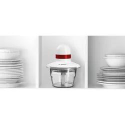 BOSCH Zerkleinerer MMRP1000 Weiß Rot 26188 8042