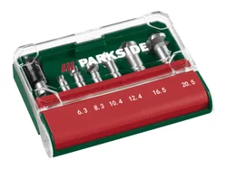 PARKSIDE® Kegelsenker-Set / HSS Bohrer-Set (HSS Bohrer Sechskant) 4052916764190