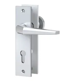 VMS-ES0 Vollmaterial Schutzbeschlag Alu Silber 4026434106060