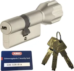 ABUS Profilzylinder ABUS EC660 ECK660 Knaufzylinder 4251213812478