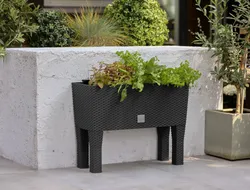 PARKSIDE® 2-in-1-Hochbeet Schwarz 4054599120218