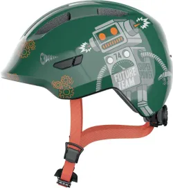 ABUS Kinder-Freizeithelm Smiley 3.0 green robo shiny 4003318672675