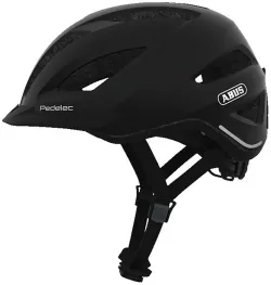 ABUS Jugend- und Erwachsenen Fahrradhelm Pedelec 1.1 schwarz 4003318819056