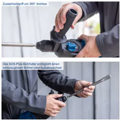 Bohrhammer DH2260 Scheppach 35202 10592