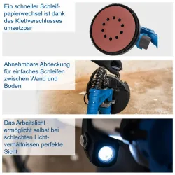 Wand- Deckenschleifer DS920X Scheppach LED 2442 589