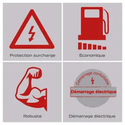 Diesel Stromerzeuger PX-SE-5000D Practixx 36847 11180