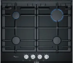 BOSCH Gas-Kochfeld Serie 8 PRP6A6B70D schwarz 4242005357314