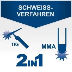 Schweißgerät WIG2000-Multi Scheppach Inverter WIG/MMA 24207 7455