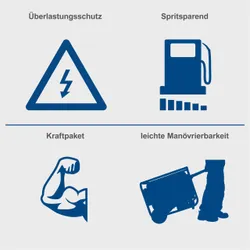 Benzin Stromgenerator SG7100 Scheppach 37072 11261