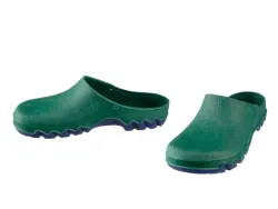 PARKSIDE® Damen Clog Garten grün/marine 36/37 4052916160732